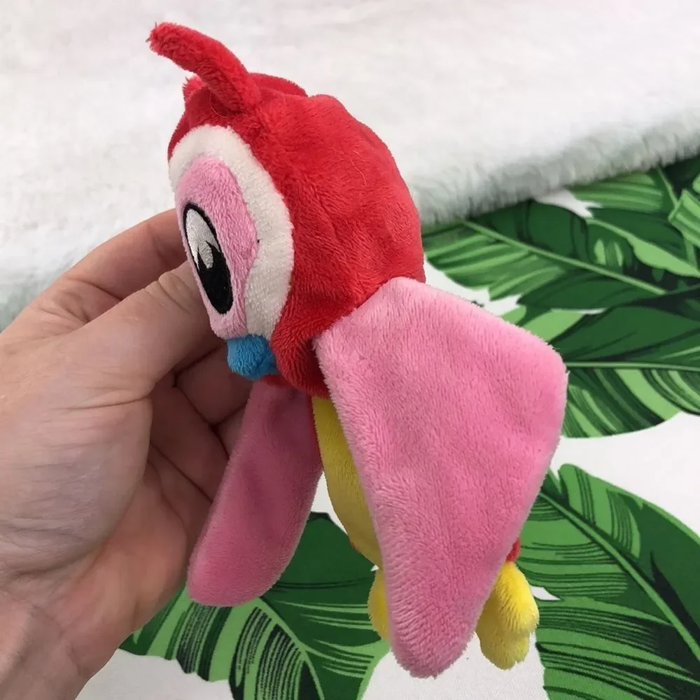 Owl Colorful Pink Red Yellow Small Dog Toy